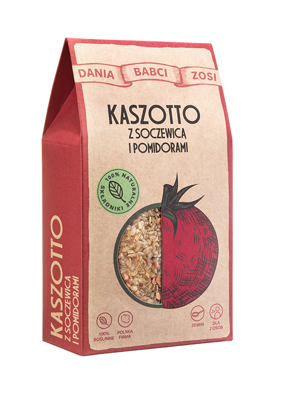 SYS FOOD Kaszotto z soczewicą i pomidorami 200 g