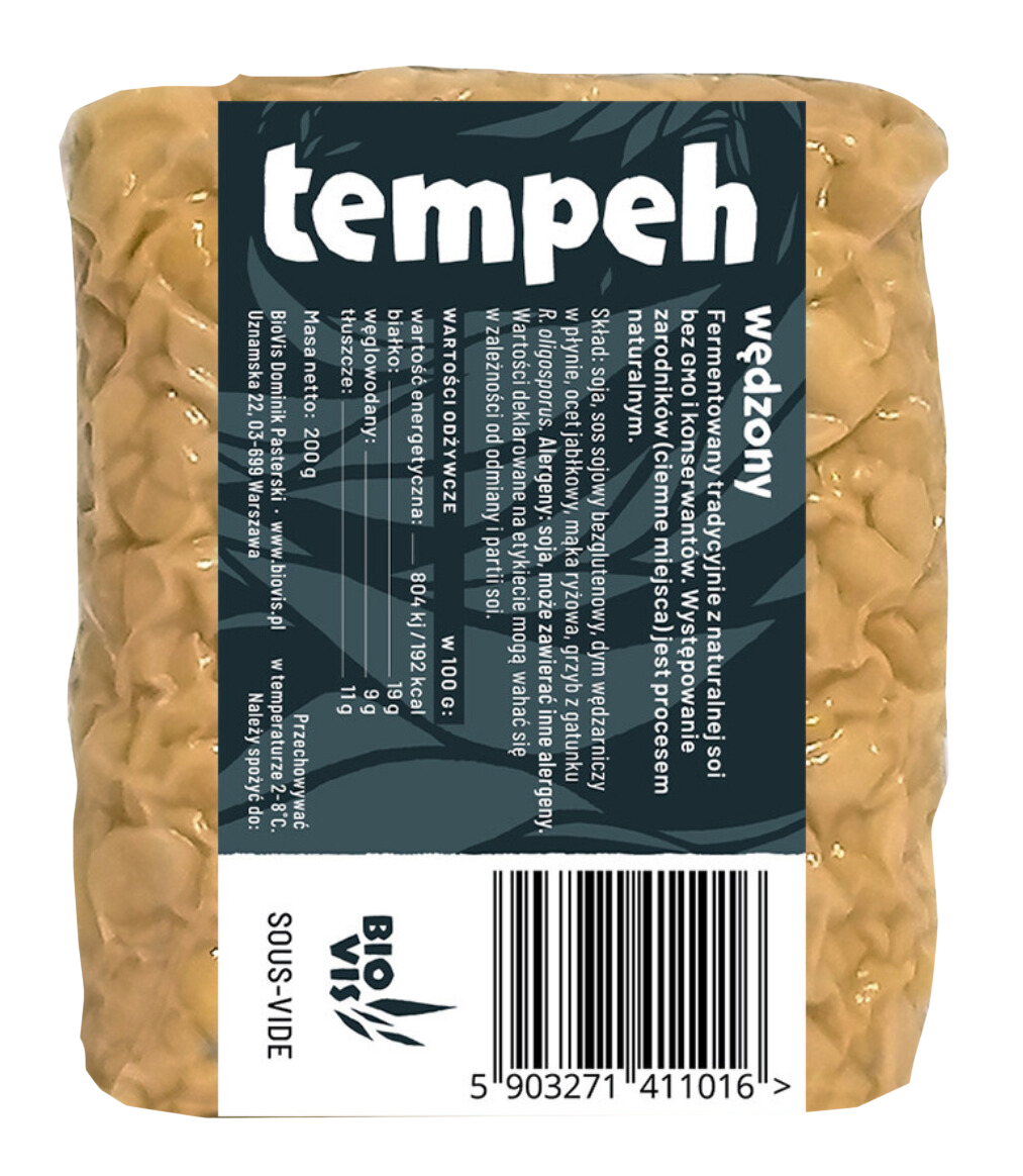 BioVis Tempeh wędzony 200 g