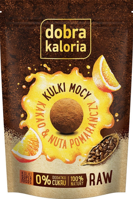 Dobra Kaloria Kulki mocy - Kakao i nuta pomarańczy